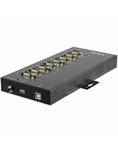Adaptador Hub Serie de 8 Puertos USB a RS232/RS485/RS422 - Ladrón Industrial Convertidor USB 2.0 a DB9 Serial - IP30 - de Montaj
