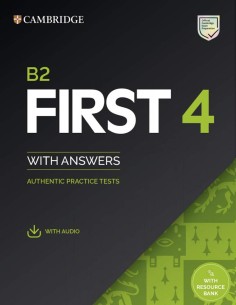 B2 First 4 Student s Book with Answers with Audio with Resource Bank
