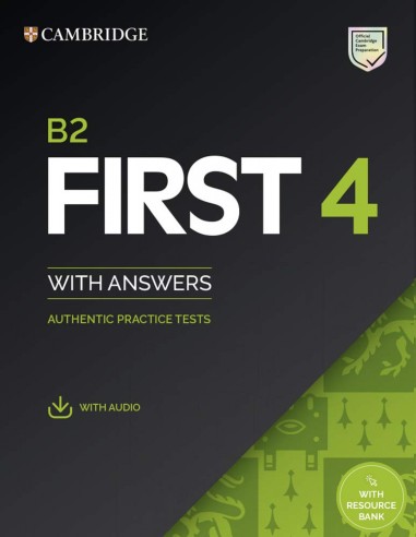 B2 First 4 Student s Book with Answers with Audio with Resource Bank