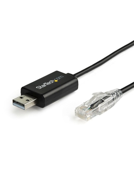Cable de 1,8m Rollover para Consola Cisco - USB a RJ45
