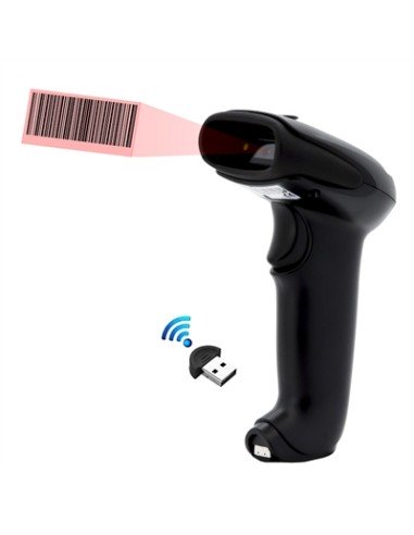 IGG315705 lector de código de barras Lector de códigos de barras portátil 1D Laser Negro