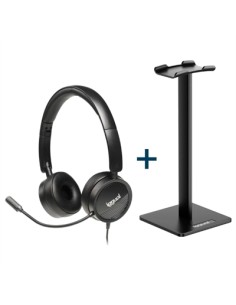 Kit auriculares Dual Tech + soporte SA22