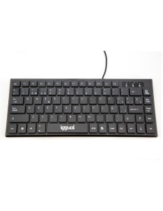 Teclado USB compacto TKL Slim TKL-USB negro