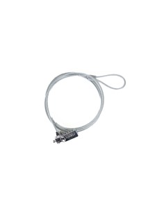 Secure 4D cable antirrobo Plata 1,5 m