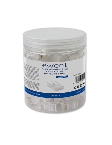 IM1205 conector RJ-45 Transparente IM1205 conector RJ-45 Transparente