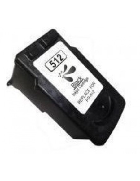 CARTUCHO TINTA COMPATIBLE CANON PG512 PG510 NEGRO