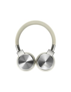 Yoga Auriculares Inalámbrico y alámbrico Diadema Bluetooth Crema de color, Blanco 2