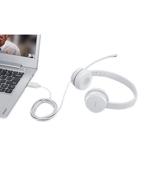 GXD1E71385 auricular y casco Auriculares Alámbrico Muñeca Llamadas/Música USB tipo A Gris