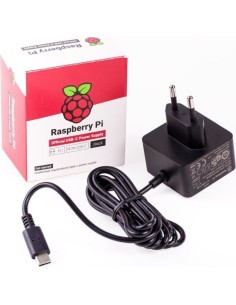 RPI PS 15W BK EU adaptador e inversor de corriente Interior 15,3 W Negro