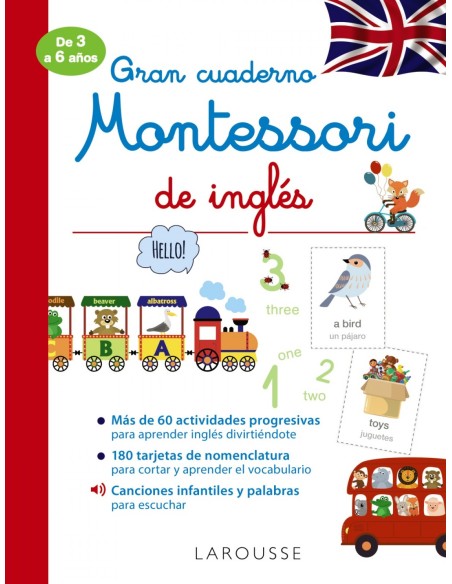 Gran cuaderno Montessori de ingles