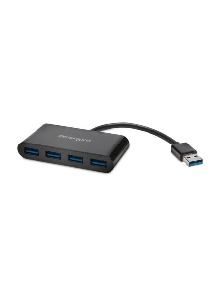 Hub USB 3.0 de cuatro puertos UH4000: negro