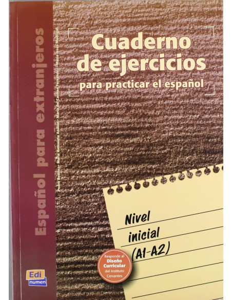 Espanol para extranjeros nivel inicial Cuaderno de ejercicios