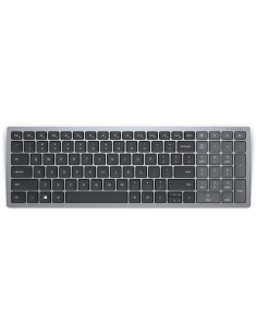 KB740 teclado RF Wireless + Bluetooth QWERTY Español Gris, Negro