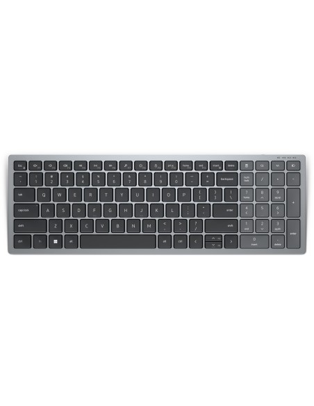 KB740 teclado RF Wireless + Bluetooth QWERTY Español Gris, Negro KB740 teclado RF Wireless + Bluetooth QWERTY Español Gris, Negro