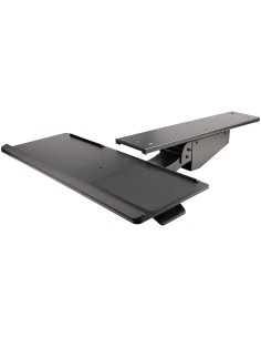 Bandeja para Teclado y Ratón para Debajo del Escritorio - de 30cm x 78cm - de Altura Ajustable - Soporte Ergonómico para Teclado