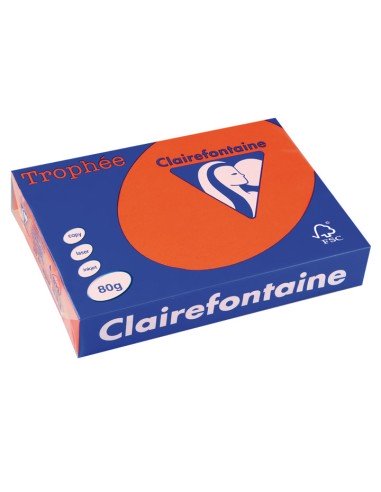 PAQ. 500H PAP. TROPHEE CLF INTENSO A4 80G NARA OSC