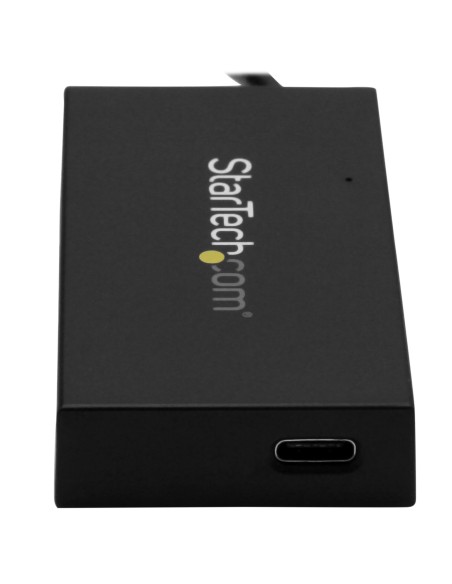Hub USB 3.0 de 4 Puertos - Hub USB Tipo-A con 1 Puerto USB-C y 3 Puertos USB-A - Alimentación por Bus USB - Hub Adaptador USB 3