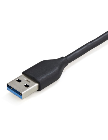 Hub USB 3.0 de 4 Puertos USB-A - Ladrón USB 3.2 Gen 1 SuperSpeed de 5Gbps Portátil Tipo A - Alimentado por el Bus USB - Concent