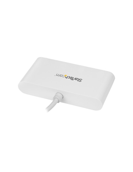 Hub Ladrón USB C con 4 Puertos USB-A (USB 3.0 SuperSpeed de 5Gbps) - Alimentado por el Bus USB - Concentrador Adaptador USB Tip