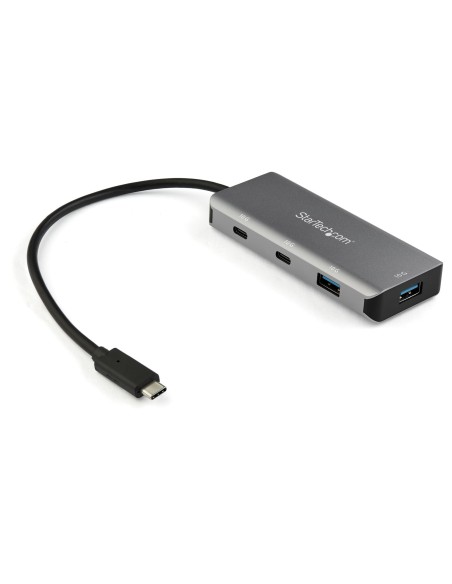 Hub USB C de 4 puertos - 2x USB A y 2x USB C - Concentrador USB Tipo C 3.2 Gen 2 SuperSpeed de 10Gbps Alimentado por el bus USB