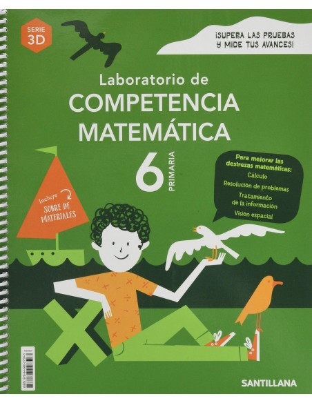 LABORATORIO DE COMPETENCIA MATEMATICA SERIE 3D 6 PRIMARIA