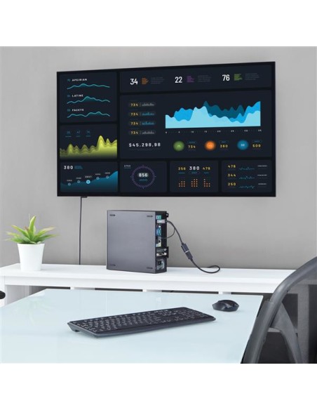 Conversor HDMI a DisplayPort - 4K