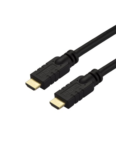 Cable de 10 metros HDMI con ethernet de alta velocidad Activo 4K de 60Hz - Cable HDMI CL2 para Instalación en Pared - Cable UHD