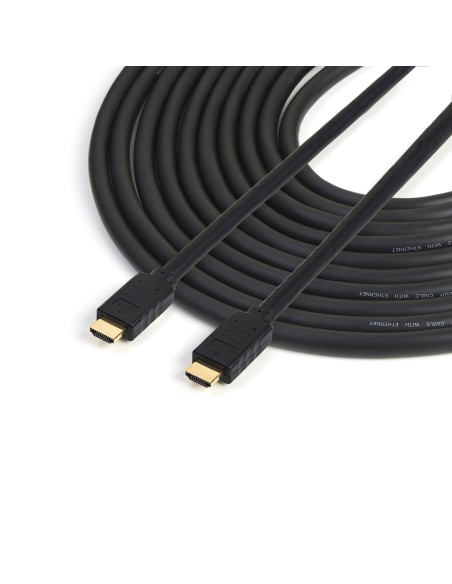 Cable de 15 metros HDMI con ethernet de alta velocidad Activo 4K de 60Hz - Cable HDMI CL2 para Instalación en Pared - Cable UHD
