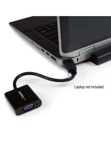 Adaptador Conversor de Vídeo HDMI a VGA HD15 - Cable Convertidor - 1920x1200 - 1080p