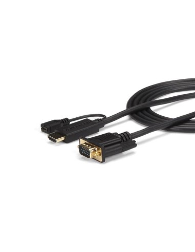 Cable de 3m Conversor Activo HDMI a VGA - Adaptador 1920x1200 1080p