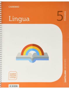 CADERNO LINGUA 5 PRIMARIA SABER FACER CONTIGO OBRADOIRO