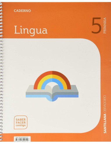 CADERNO LINGUA 5 PRIMARIA SABER FACER CONTIGO OBRADOIRO