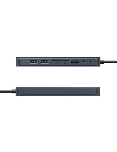 HD4003GL base para portátil y replicador de puertos USB Tipo C Azul