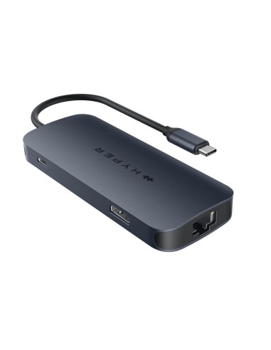 HD4004GL base para portátil y replicador de puertos USB Tipo C Azul