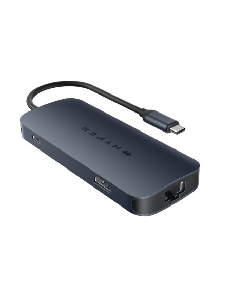 HD4004GL base para portátil y replicador de puertos USB Tipo C Azul