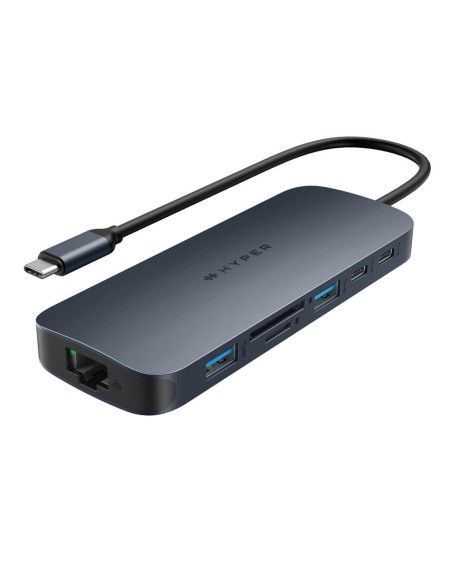 HD4005GL base para portátil y replicador de puertos USB 3.2 Gen 2 (3.1 Gen 2) Type-C Azul