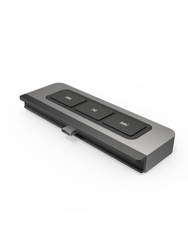 HD449 hub de interfaz USB Tipo C 5000 Mbit/s Plata