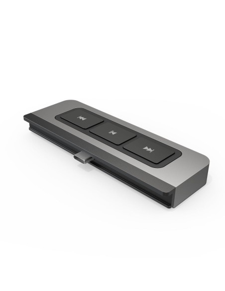 HD449 hub de interfaz USB Tipo C 5000 Mbit/s Plata