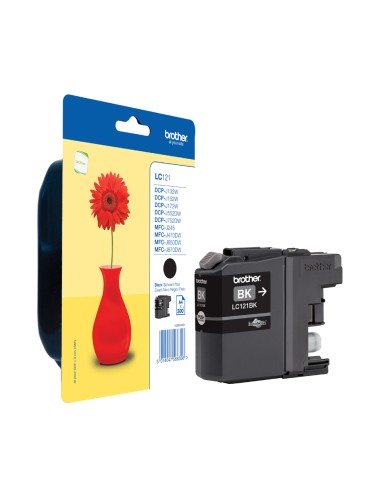 LC-121BK cartucho de tinta 1 pieza(s) Original Rendimiento estándar Negro