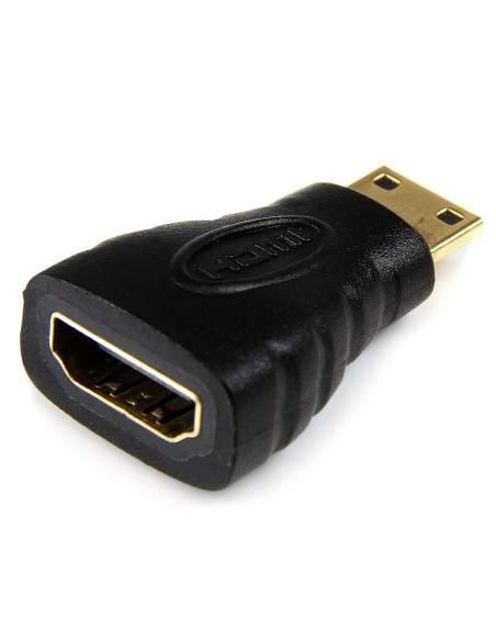Adaptador Mini HDMI a HDMI -HDMI Ultra HD 4K 30Hz de Alta Velocidad - HDMI 1.4 - Conectores Chapados en Oro - Adaptador HDMI UH