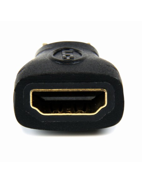 Adaptador Mini HDMI a HDMI -HDMI Ultra HD 4K 30Hz de Alta Velocidad - HDMI 1.4 - Conectores Chapados en Oro - Adaptador HDMI UH