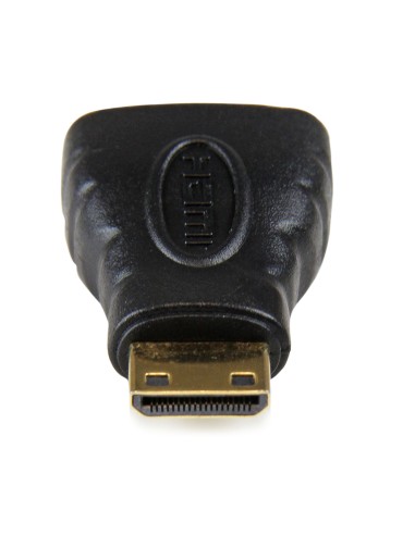 Adaptador Mini HDMI a HDMI -HDMI Ultra HD 4K 30Hz de Alta Velocidad - HDMI 1.4 - Conectores Chapados en Oro - Adaptador HDMI UH