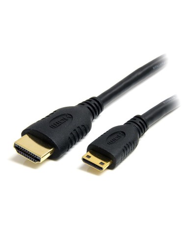 Cable HDMI de alta velocidad con Ethernet 1m - HDMI a Mini HDMI - Macho a Macho