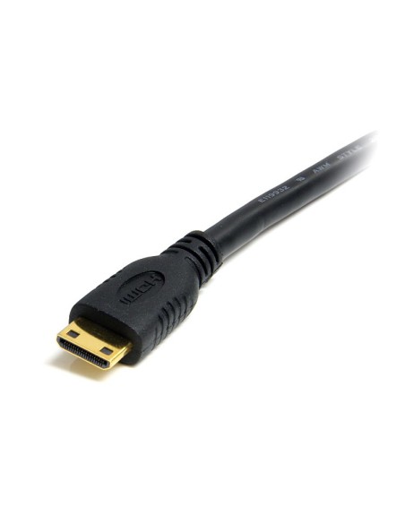 Cable HDMI de alta velocidad con Ethernet 1m - HDMI a Mini HDMI - Macho a Macho