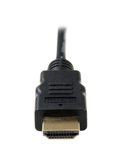 Cable de 2m Micro HDMI a HDMI con Ethernet - Vídeo de 4K a 30Hz - Cable Adaptador Conversor Micro HDMI Tipo D de alta velocidad