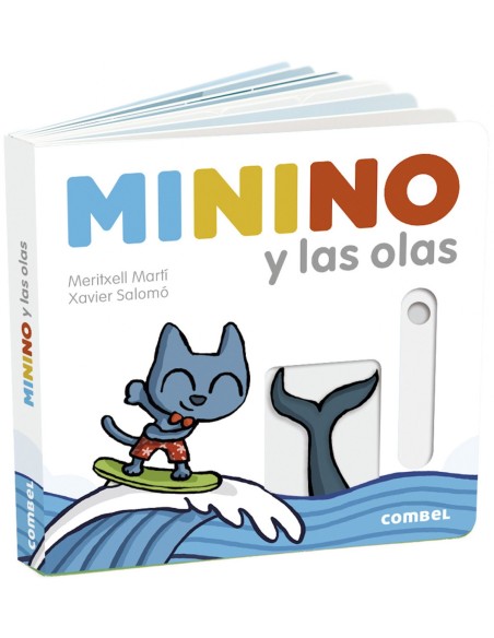 Minino y las olas