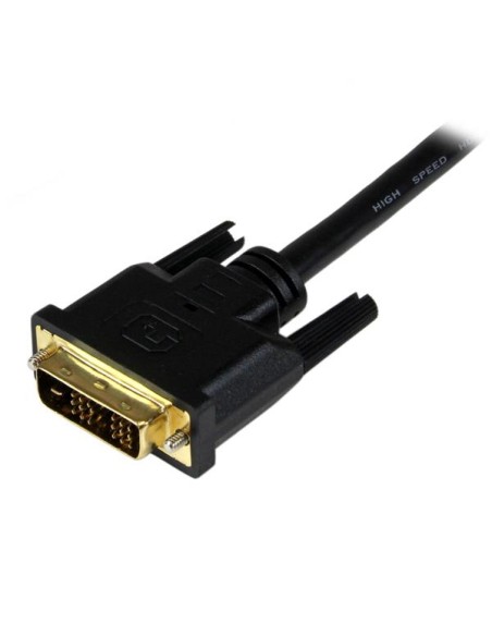 Cable HDMI a DVI 1,5m - DVI-D Macho - HDMI Macho - Adaptador - Negro