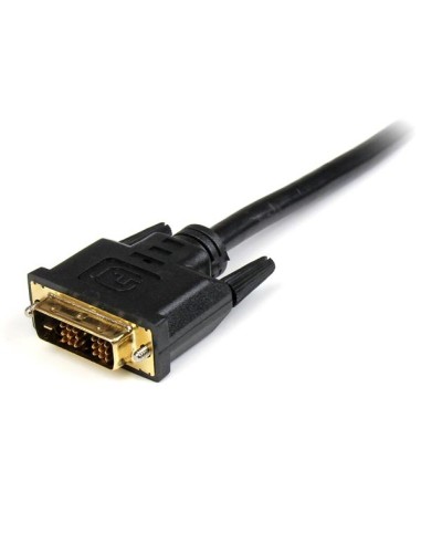Cable HDMI a DVI 1m - DVI-D Macho - HDMI Macho - Adaptador - Negro