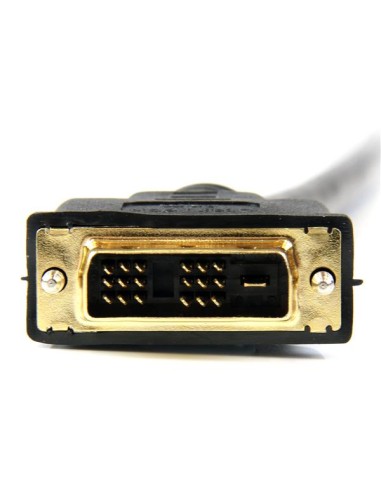 Cable HDMI a DVI 1m - DVI-D Macho - HDMI Macho - Adaptador - Negro