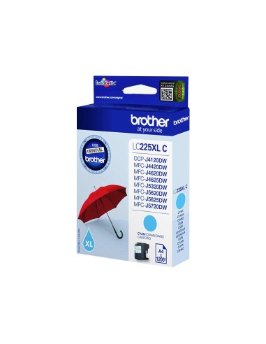LC-225XLCBP cartucho de tinta 1 pieza(s) Original Cian
